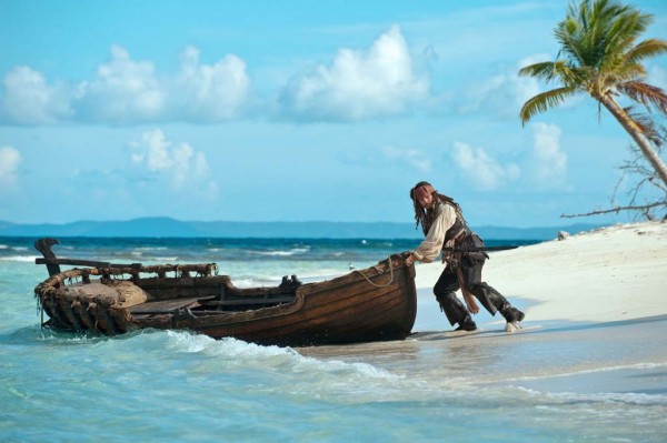 Jack Sparow dans Pirates des Caraïbes