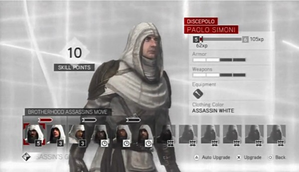 Liste de vos recrues Assassins Liste de vos recrues Assassins