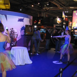Les gentilles fées du Stand Playstation Experience Les gentilles fées du Stand Playstation Experience