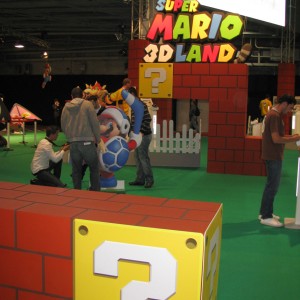Excellent le stand de Super Mario Land 3D Excellent le stand de Super Mario Land 3D