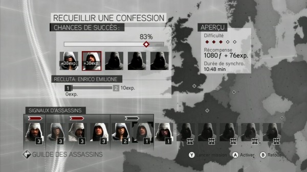 Les missions de la guilde des Assassins Les missions de la guilde des Assassins